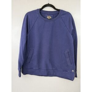 Lily Pulitzer Luxletic Sweatshirt W/gold Accents Size M